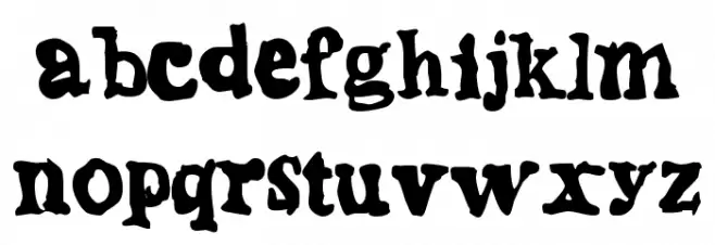 phentype Font Litere mici