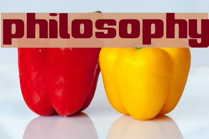 philosophy Font examples