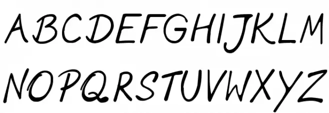 phitradesign INK Schriftart Groß