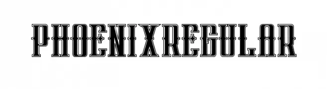 phoenixregular  Frei Schriftart Herunterladen