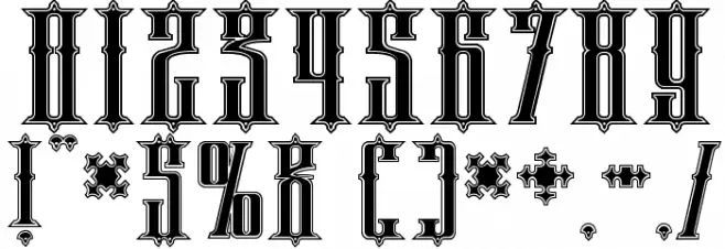 phoenixregular Font OTHER CHARS
