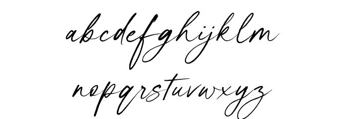 photogenic - Personal Use Font LOWERCASE