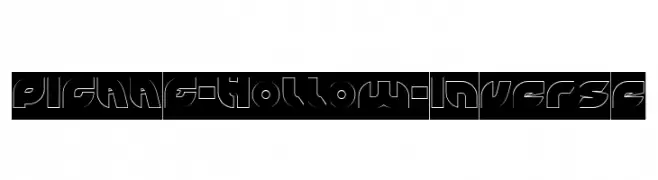 PICAAE-Hollow-Inverse  baixar fontes gratis