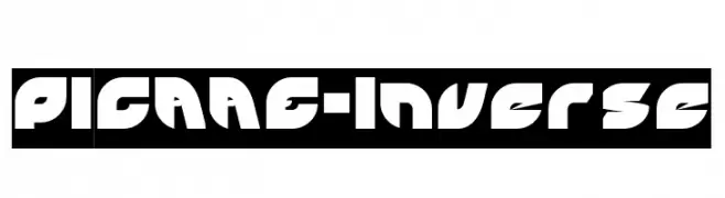 PICAAE-Inverse  baixar fontes gratis