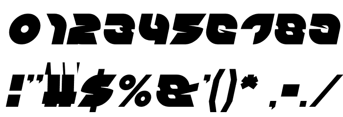PICAAE Italic Font OTHER CHARS