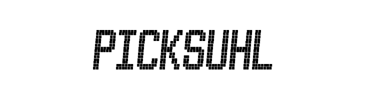 PICKSUHL  フリーフォントのダウンロード