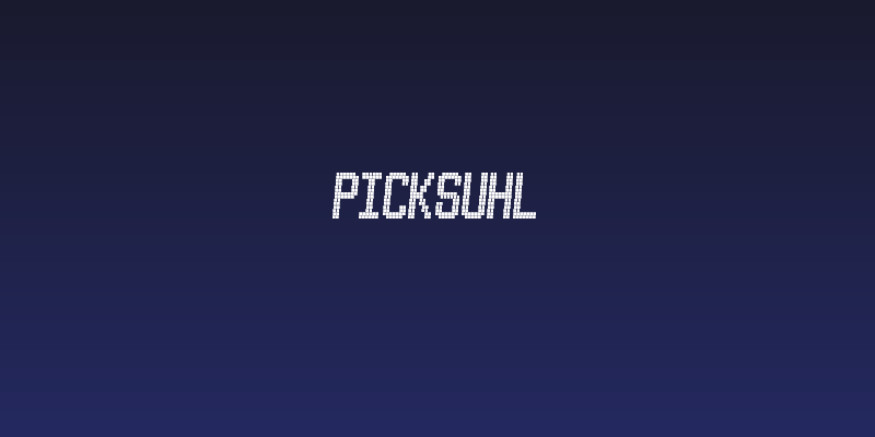 PICKSUHL Social Header