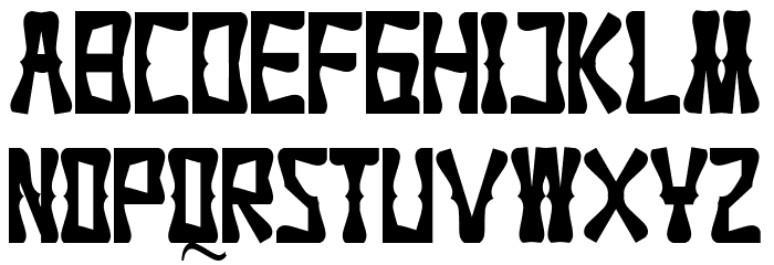PICNIC Font LOWERCASE