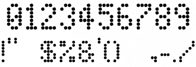 PIDvl cond Font OTHER CHARS