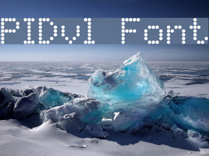 PIDvl Font examples