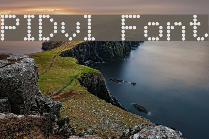 PIDvl Font examples