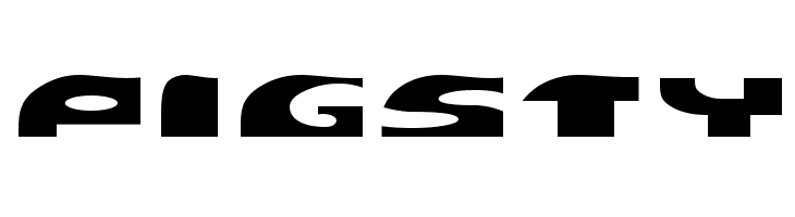 PIGSTY Font