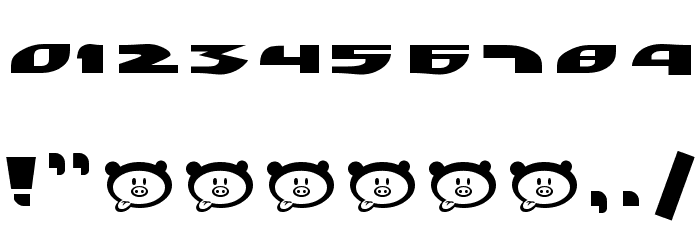 PIGSTY Font OTHER CHARS