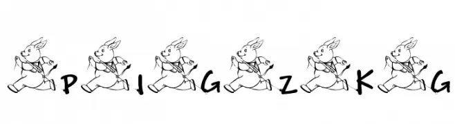 PIGZ_KG  Скачать бесплатные шрифты