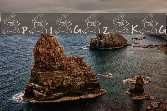 PIGZ_KG Font examples