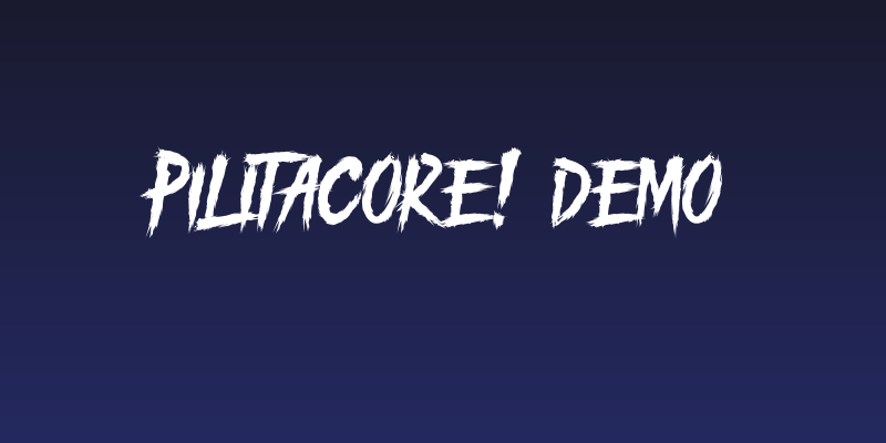 PILITACORE! DEMO Social Header