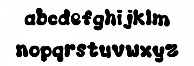 PIMP MY RIDE DEMO フォント 小文字