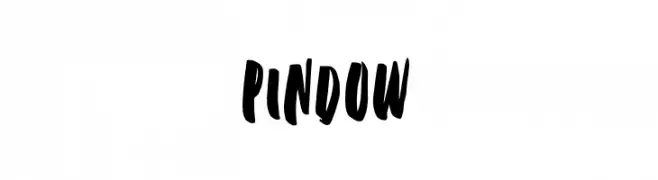 PINDOW  フリーフォントのダウンロード