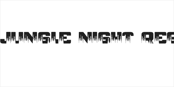 PINE JUNGLE NIGHT Regular Logo