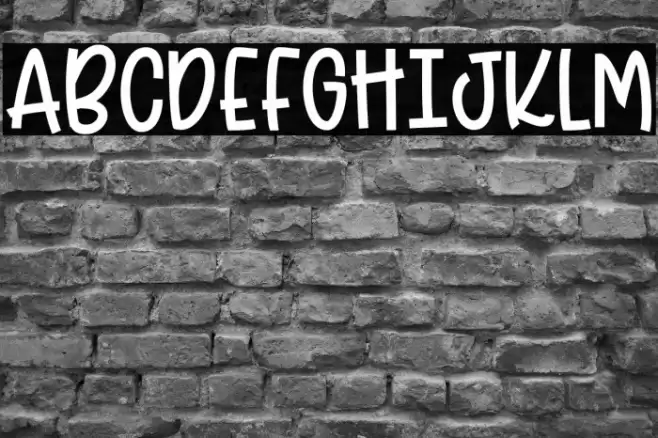 PINKSWEATS Font examples