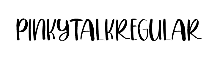 PINKYTALKRegular  नि: शुल्क फ़ॉन्ट्स डाउनलोड