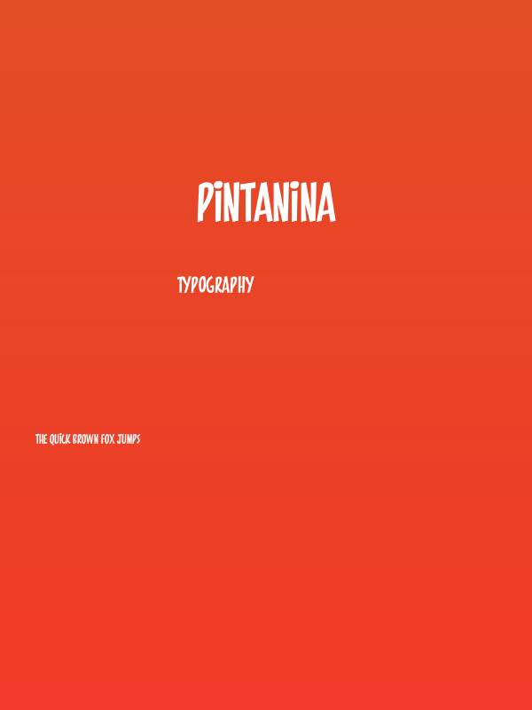 PINTANINA Poster