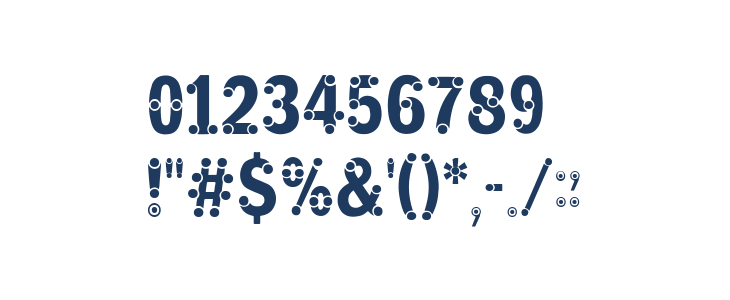 PIPEFONT Other Characters