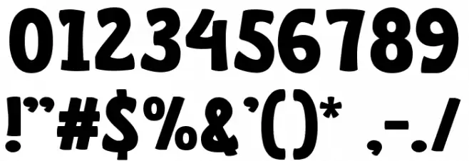 PIPERLAND Font Alte caractere