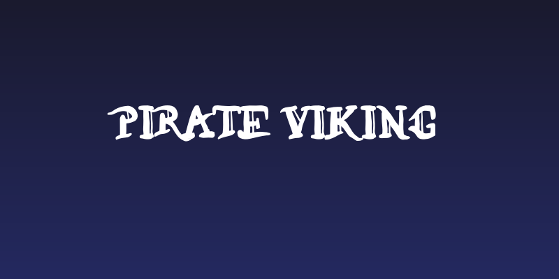 PIRATE VIKING Social Header