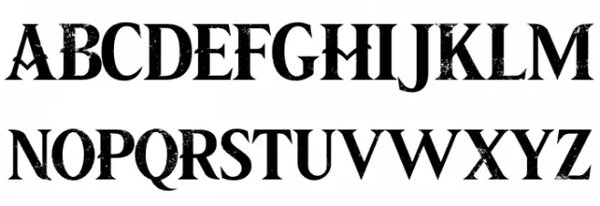 PIRATESCROLL 字体 大写