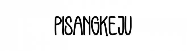 PISANG KEJU  Frei Schriftart Herunterladen