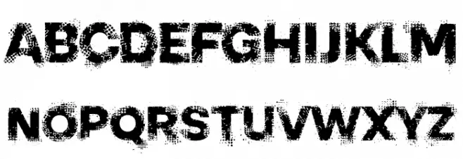 PIXEL CRASH TRIAL Fuentes MAYÚSCULAS