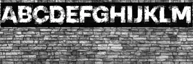 PIXEL CRASH TRIAL Fuentes examples