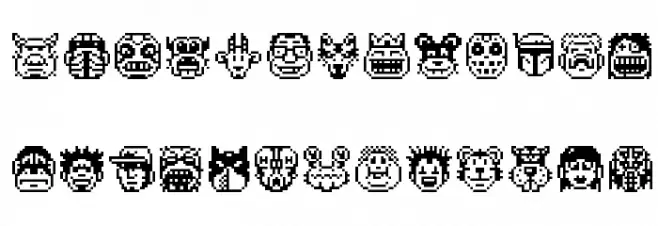 PIXEL FREAKS V1 Font Litere mari