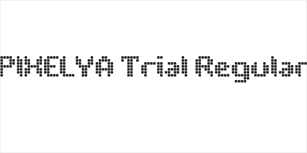 PIXELYA Trial Regular Logo
