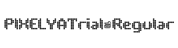 PIXELYATrial-Regular  नि: शुल्क फ़ॉन्ट्स डाउनलोड