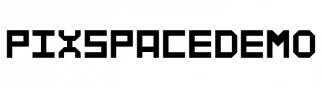 PIXSPACE-DEMO  تنزيل الخطوط