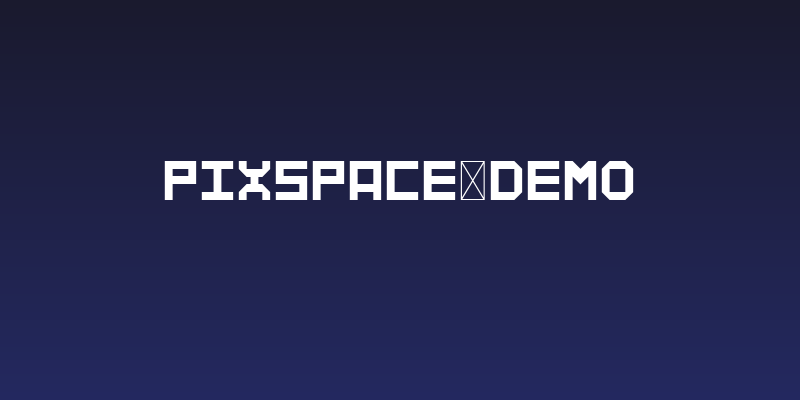PIXSPACE-DEMO Social Header