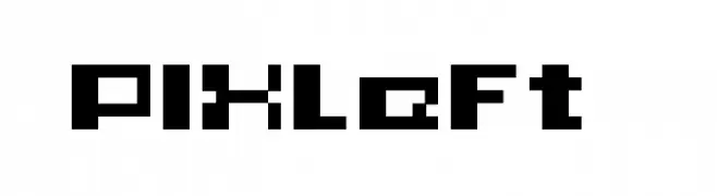PIXleft_5  フリーフォントのダウンロード