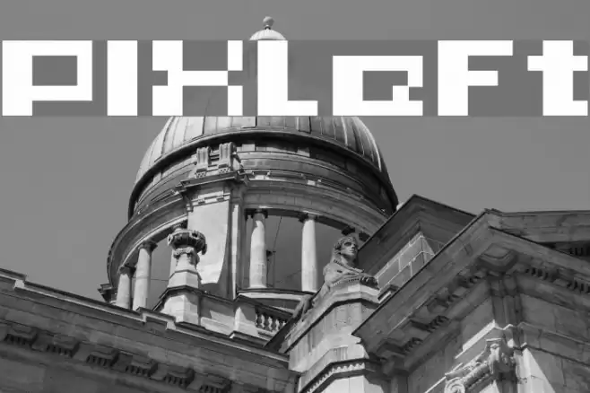 PIXleft_5 Font examples