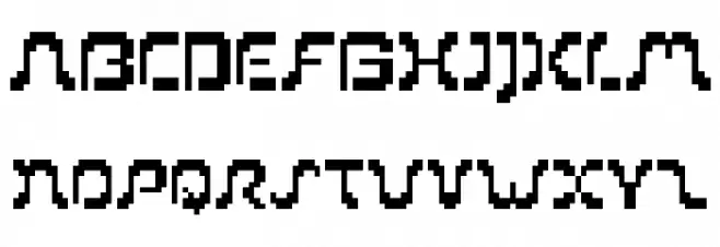 PIXoriental_9 字体 大写