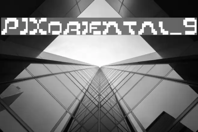 PIXoriental_9 Font examples