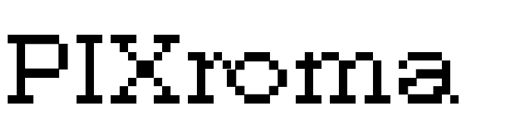 PIXroma_8  免费字体下载