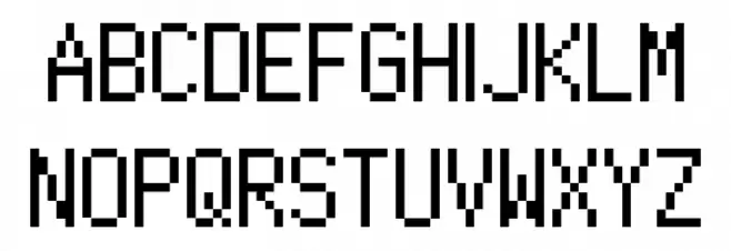 PIxellium Fonte MAIÚSCULAS