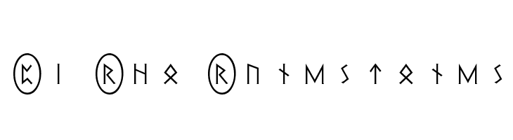 Pi Rho Runestones  免费字体下载