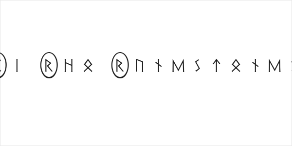 Pi Rho Runestones Logo