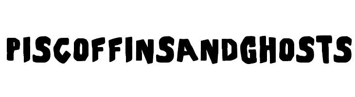 PiSCoffinsandGhosts Font