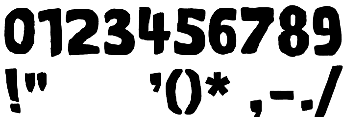 PiSCoffinsandGhosts Font OTHER CHARS