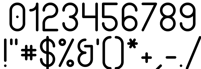 Pianaforma Font OTHER CHARS