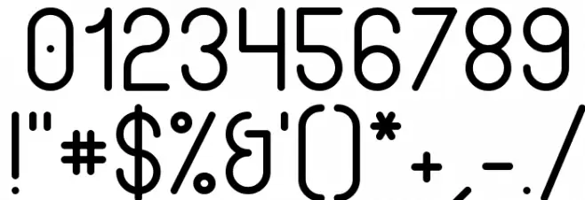 Pianaforma Font OTHER CHARS